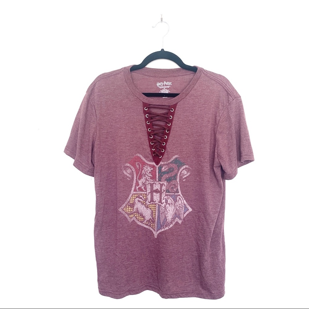Harry Potter Lace Up Tee Shirt XL